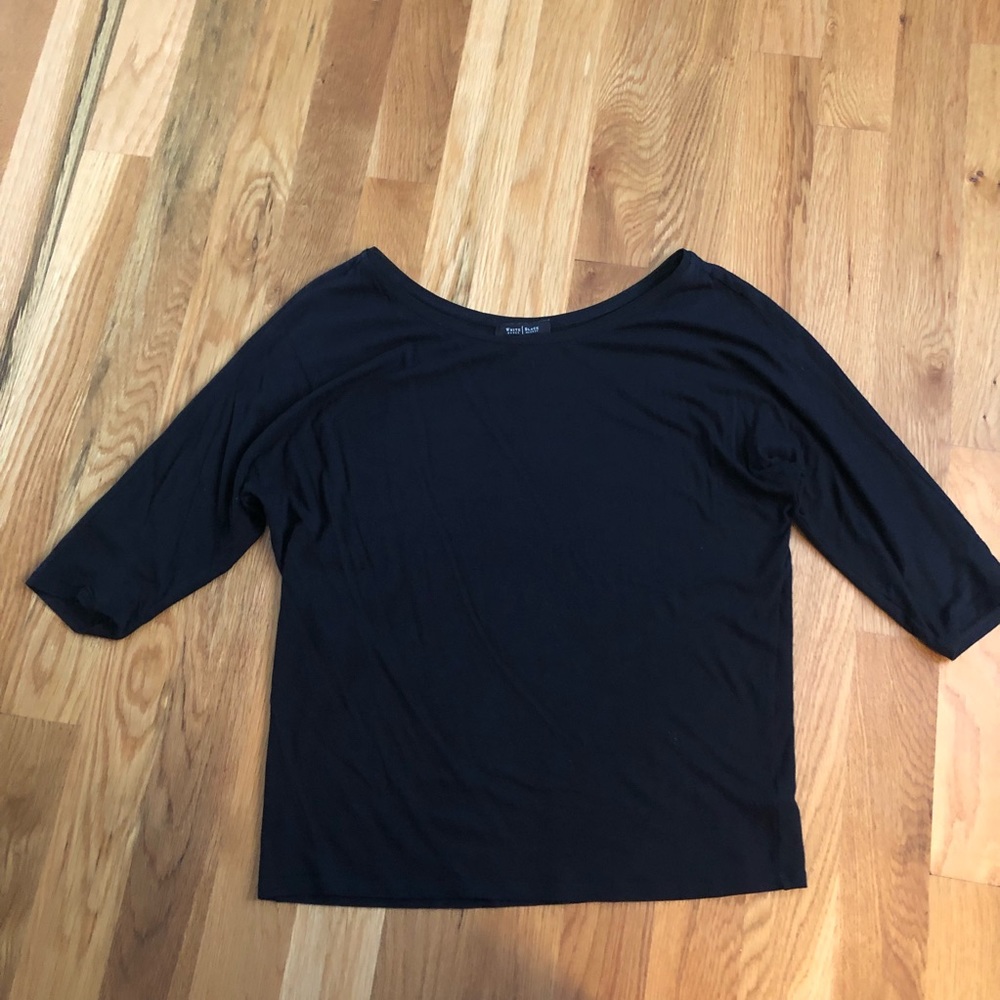 Women’s WHBM Black Top